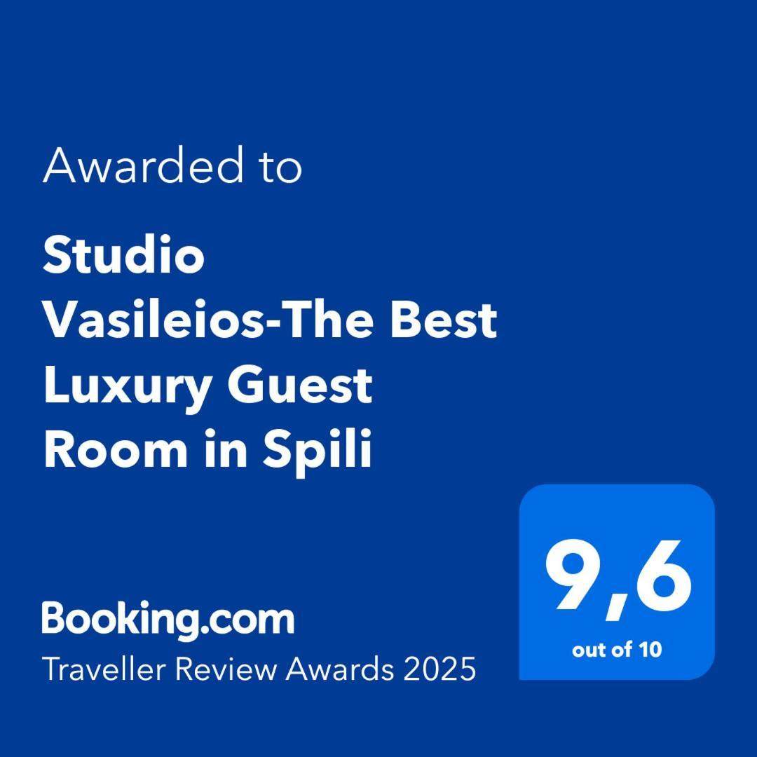 Studio Vasileios-The Best Luxury Guest Room In Spili Σπήλι Εξωτερικό φωτογραφία